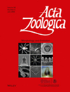 ACTA ZOOLOGICA雜志封面
